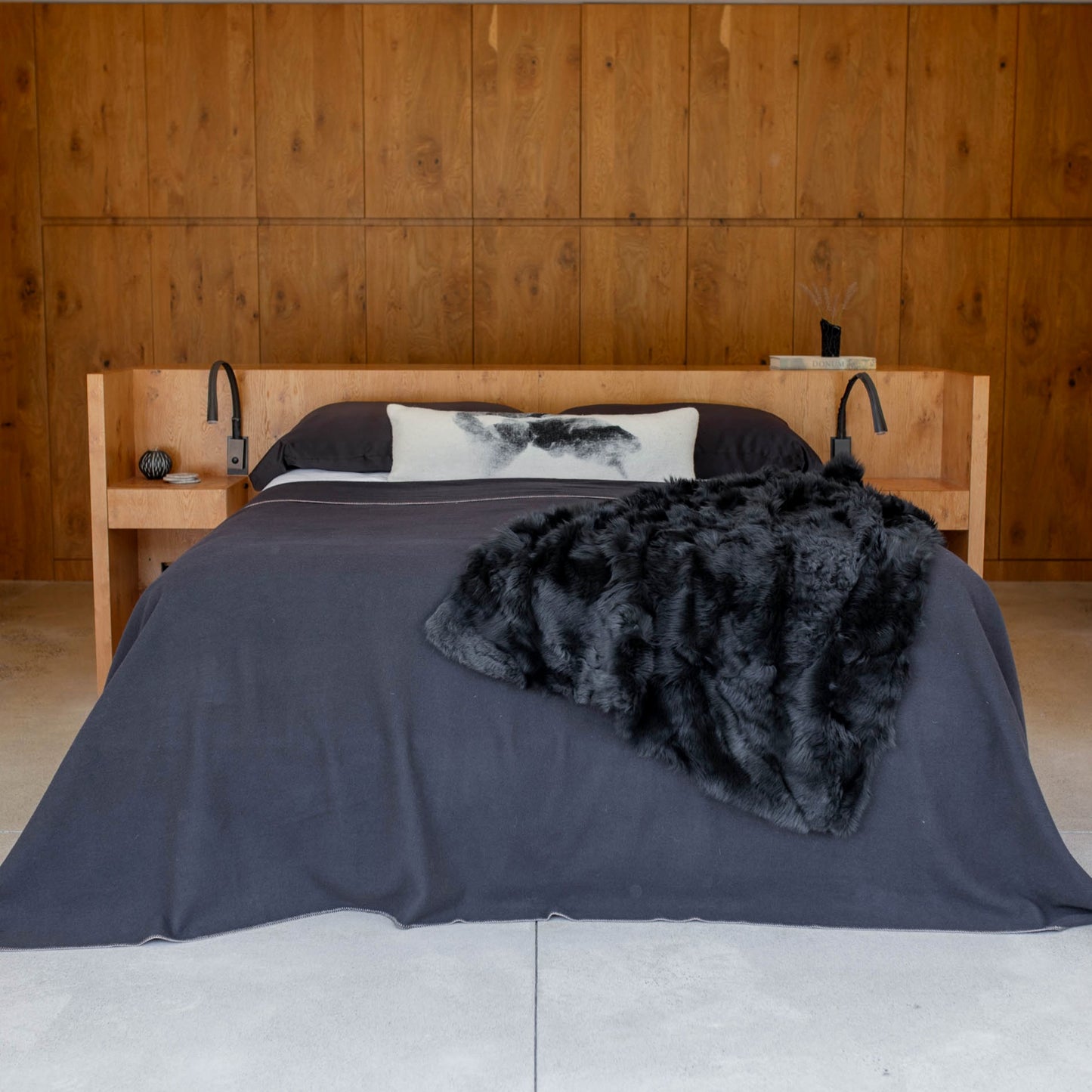 JG Classic Blanket - Merino Wool - Bark