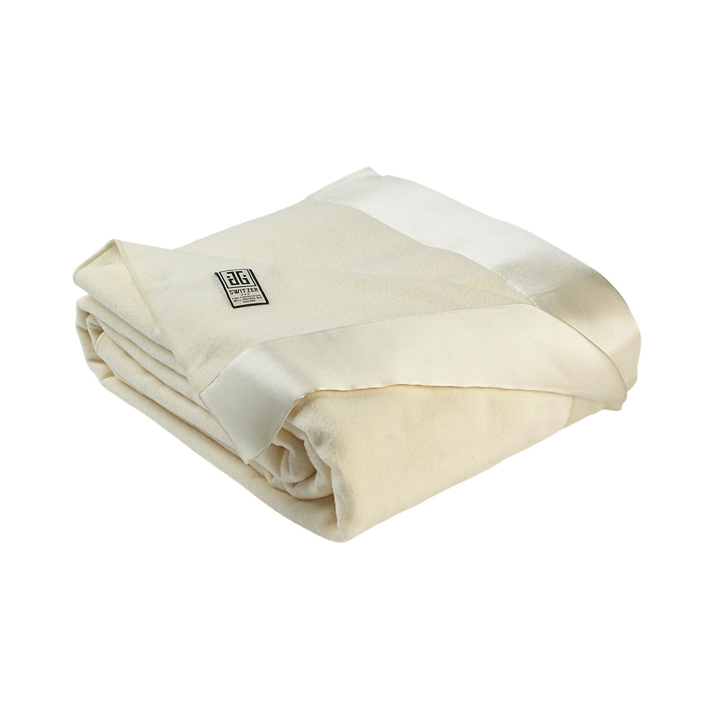 Henry Blanket - White - Cashmere Blend