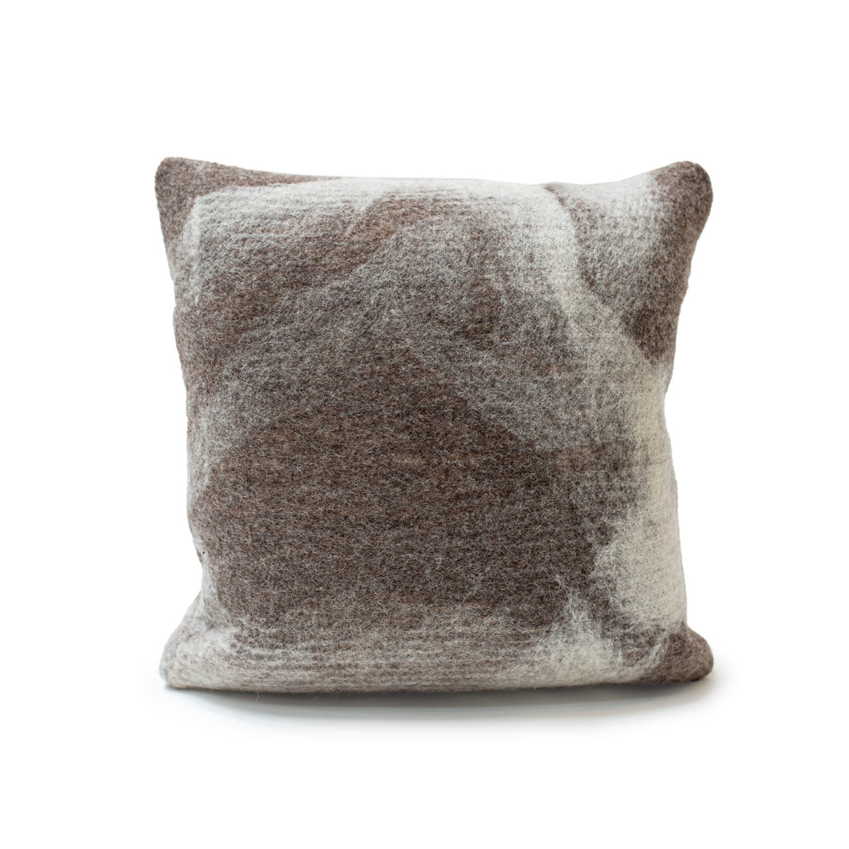 Shetland Cloud Square Pillow - Felted Wool
