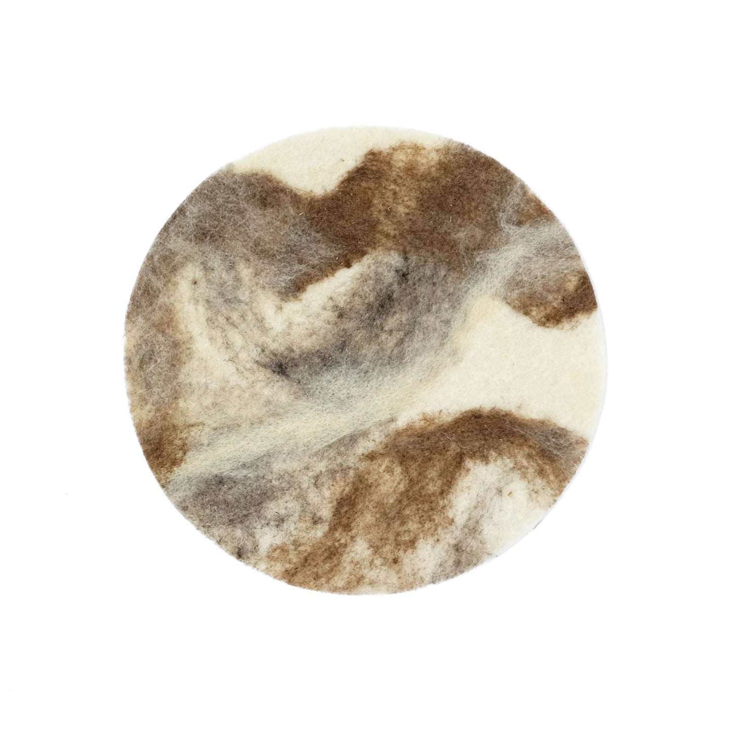 Round Trivet - Felted Wool