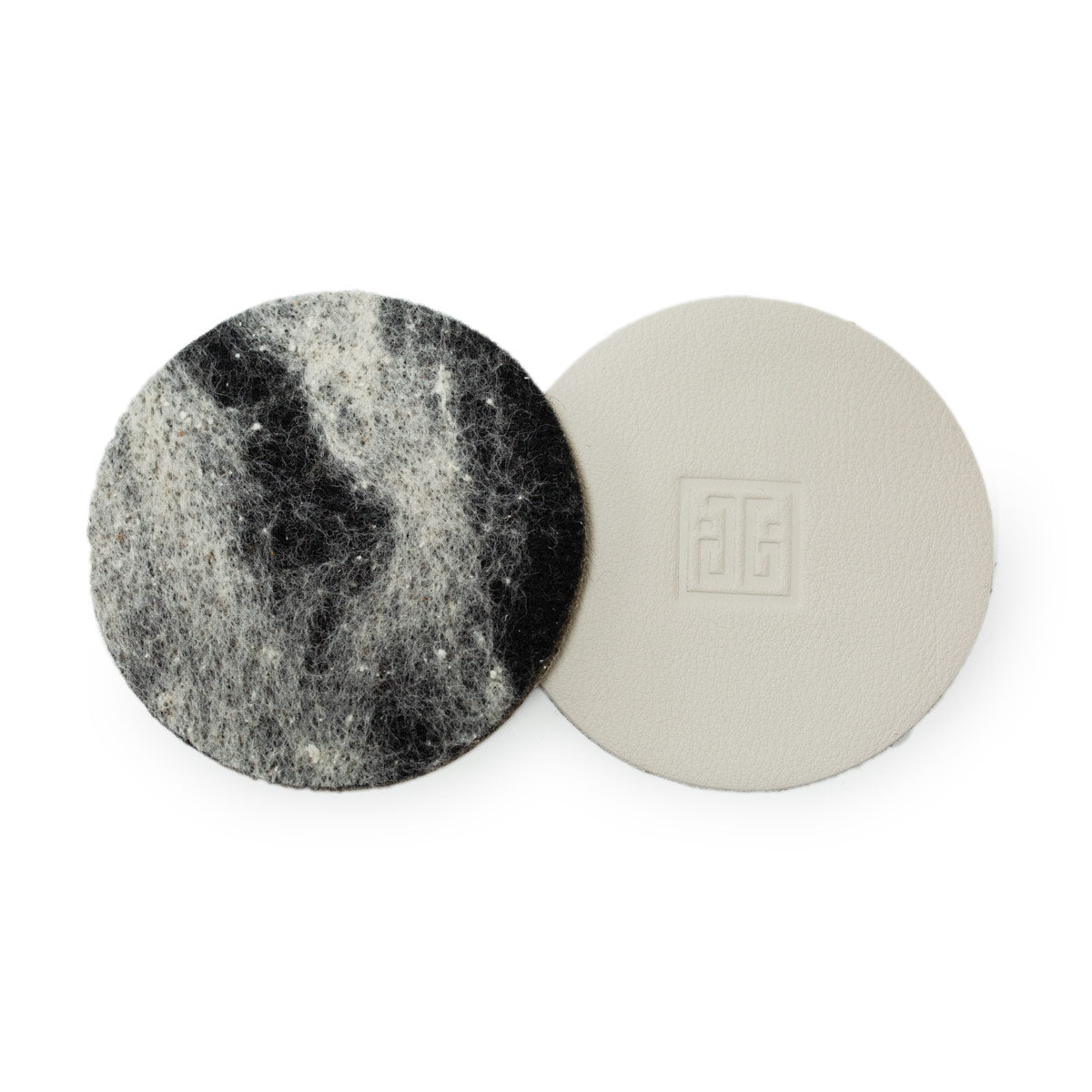 Wool & Leather Coasters - Genesis