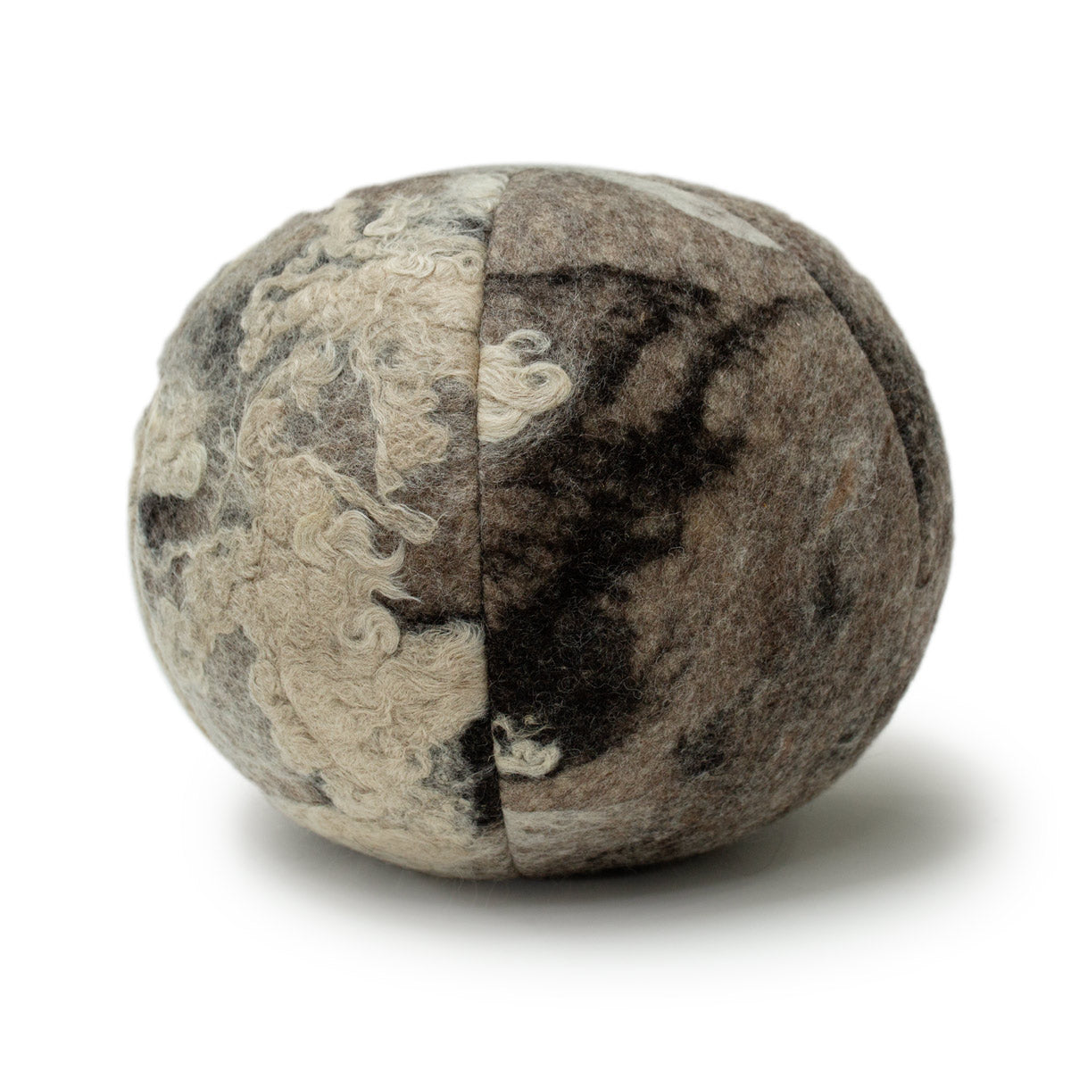 Wood Dragon Wool Snowball Pillow