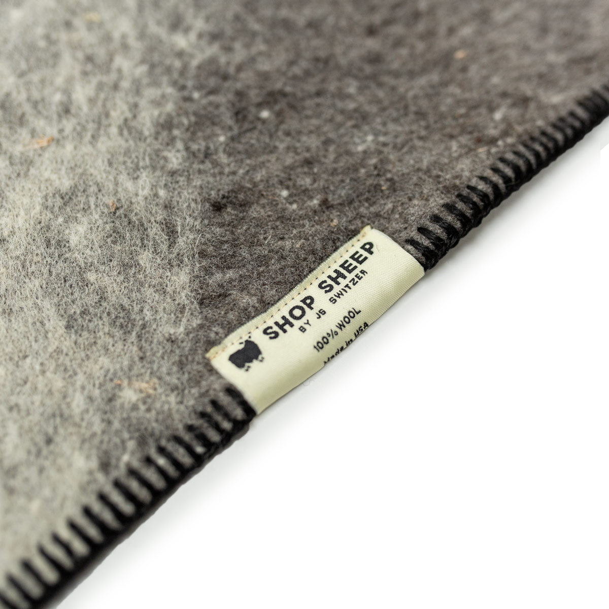 Wool Dog Mat - Shetland Cloud