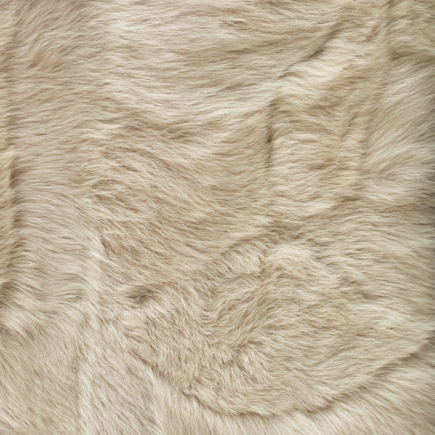 Toscana Fur - Square Pillow - Bone
