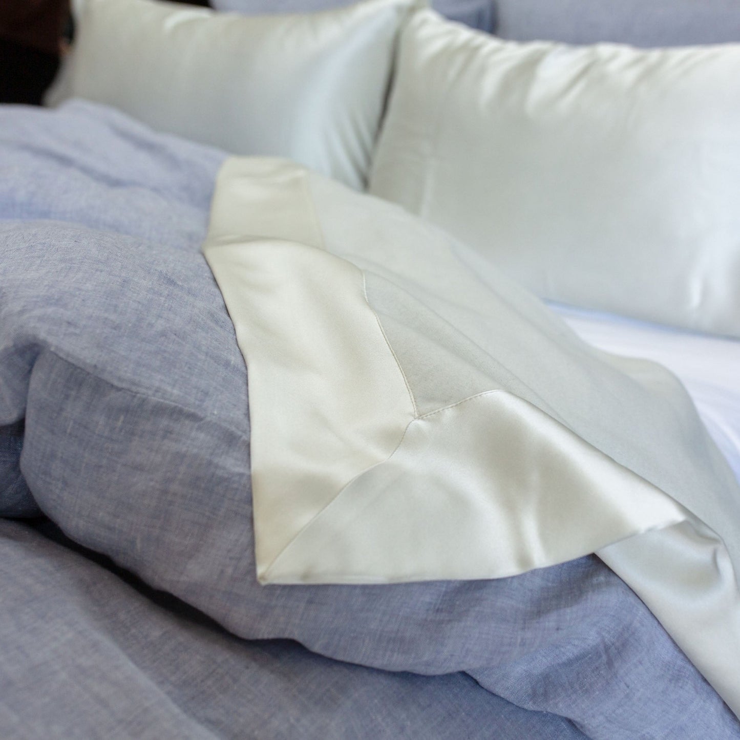 Ashley Linen Duvet Cover - Solid