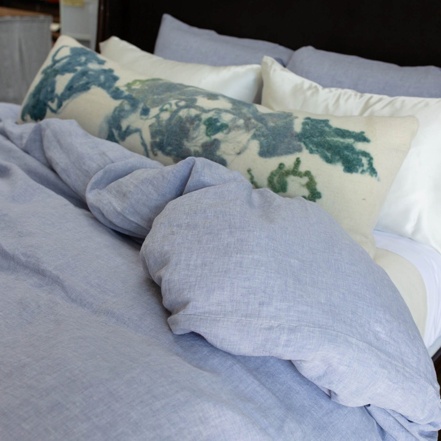 Ashley Linen Duvet Cover - Solid