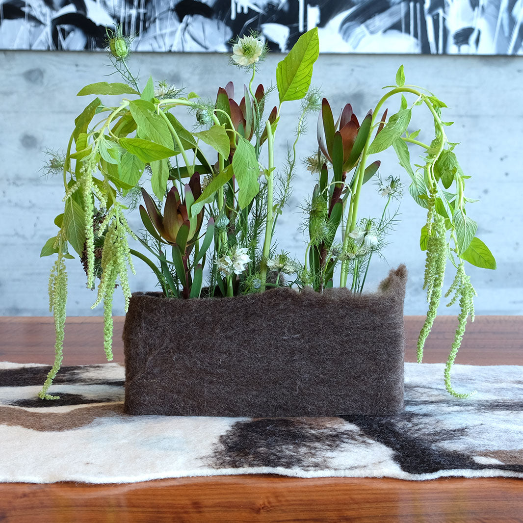 West County Wool Flower Vase