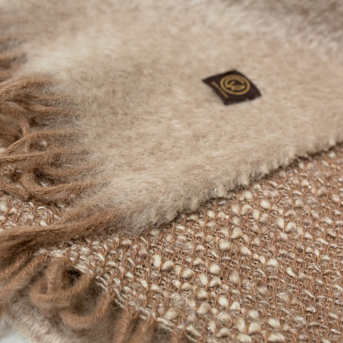 Cocó Mohair Scarf - Natural