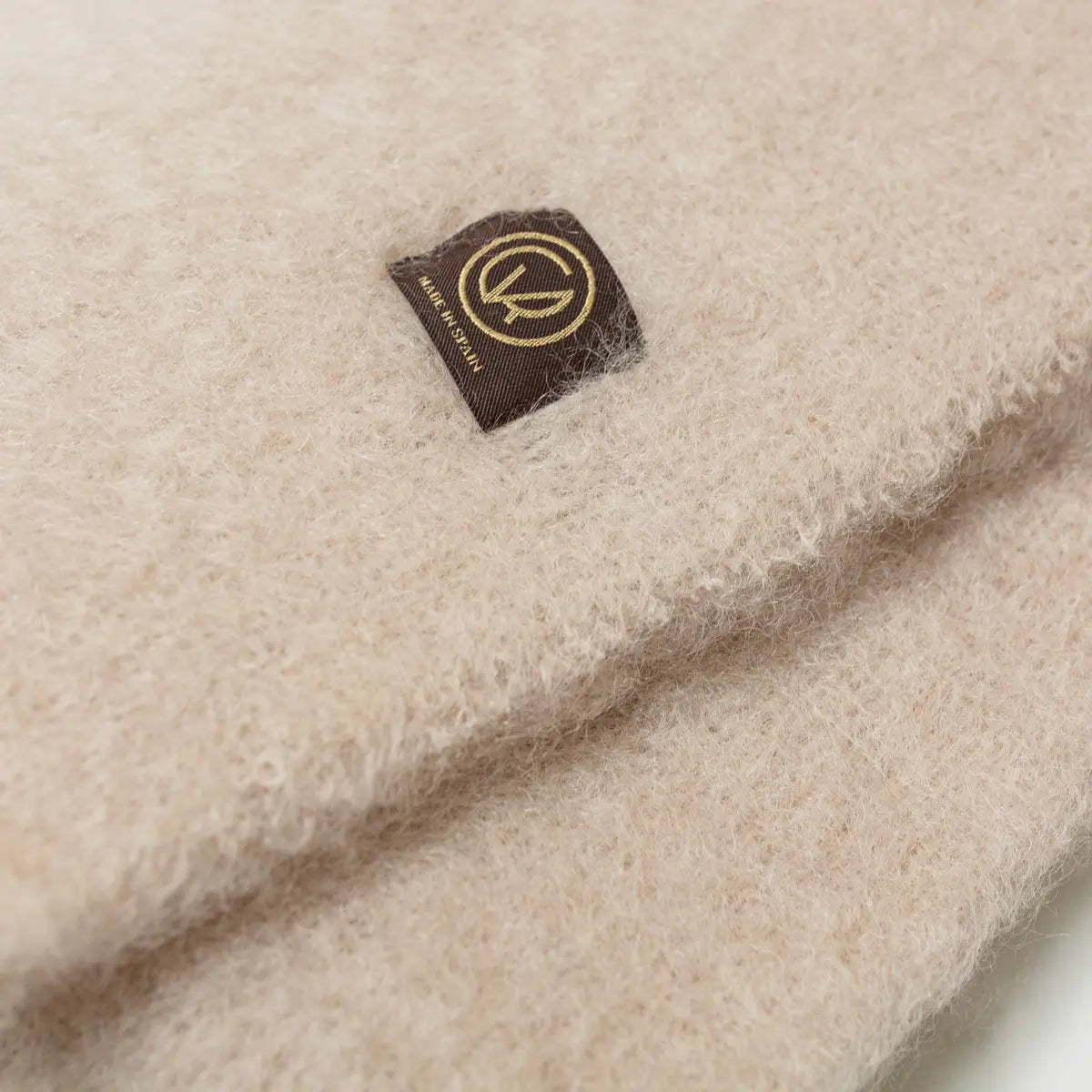 Mohair Scarf Solid - Ivory