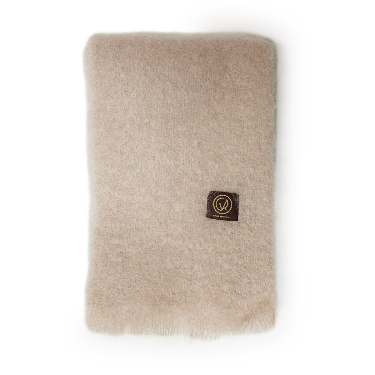Mohair Scarf Solid - Ivory