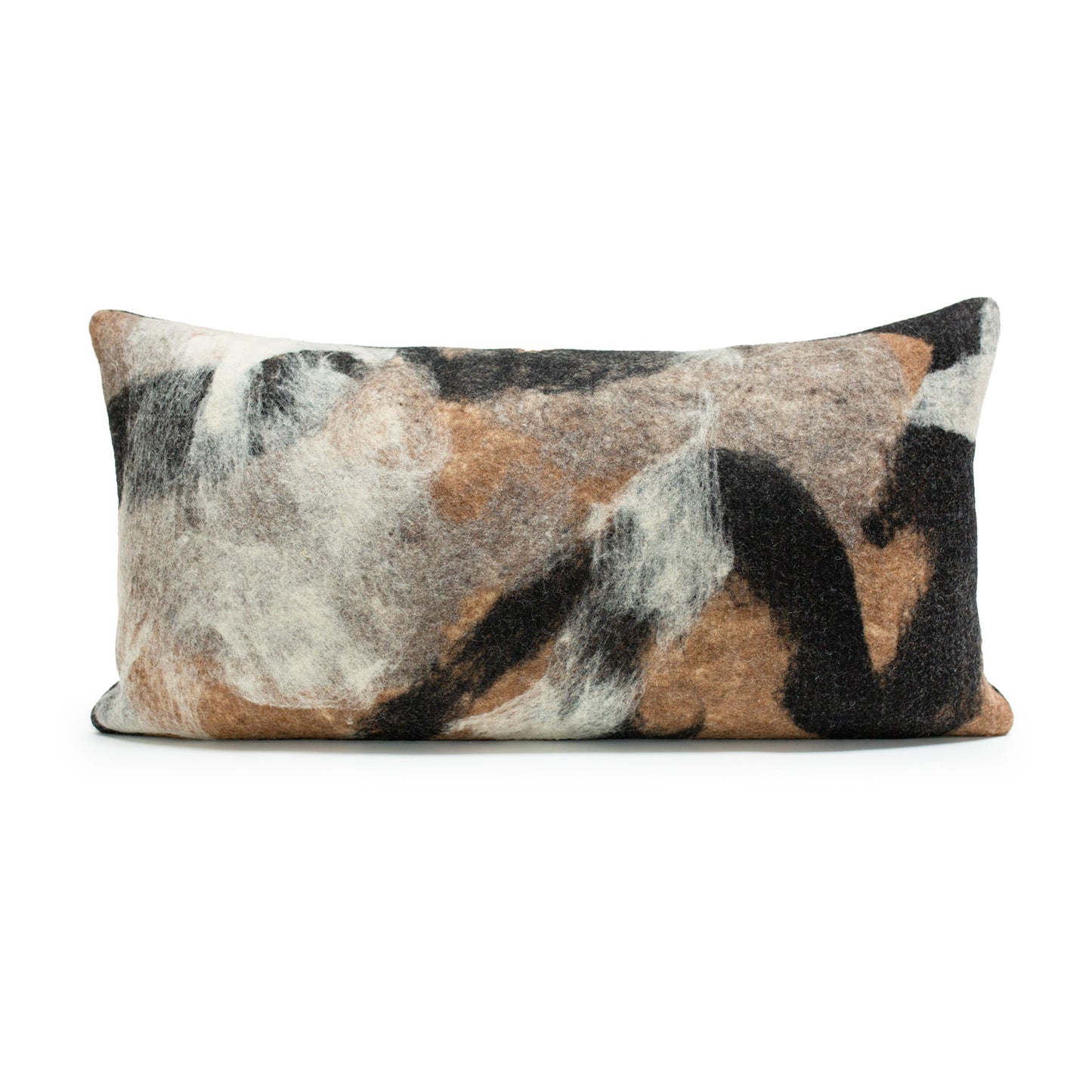 Tahoe with Black Body Pillow - Felted Wool