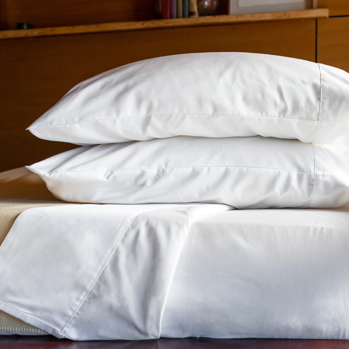 Pillowcase Pair - 400 Thread Count Organic Cotton