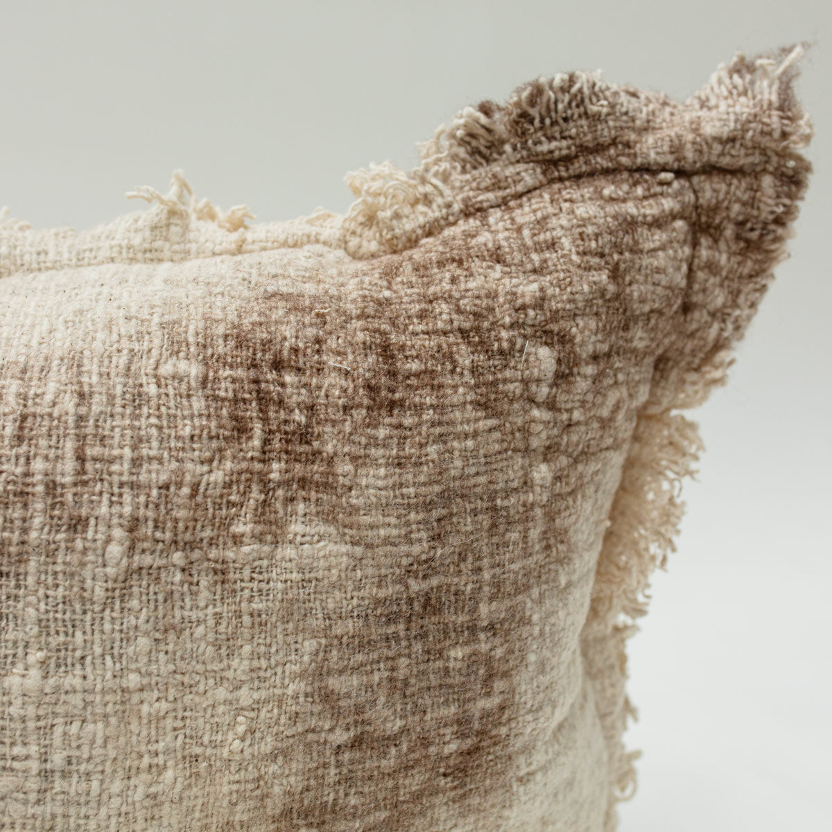 Shell Seeker Pillow - Cotton & Wool