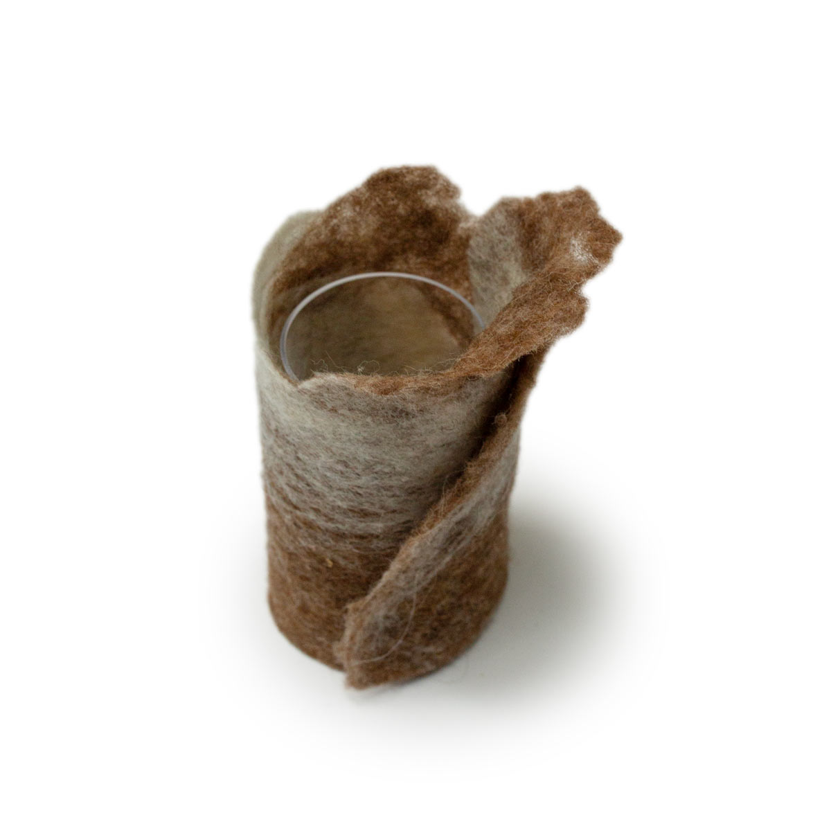 Sand Dunes Wool Flower Vase