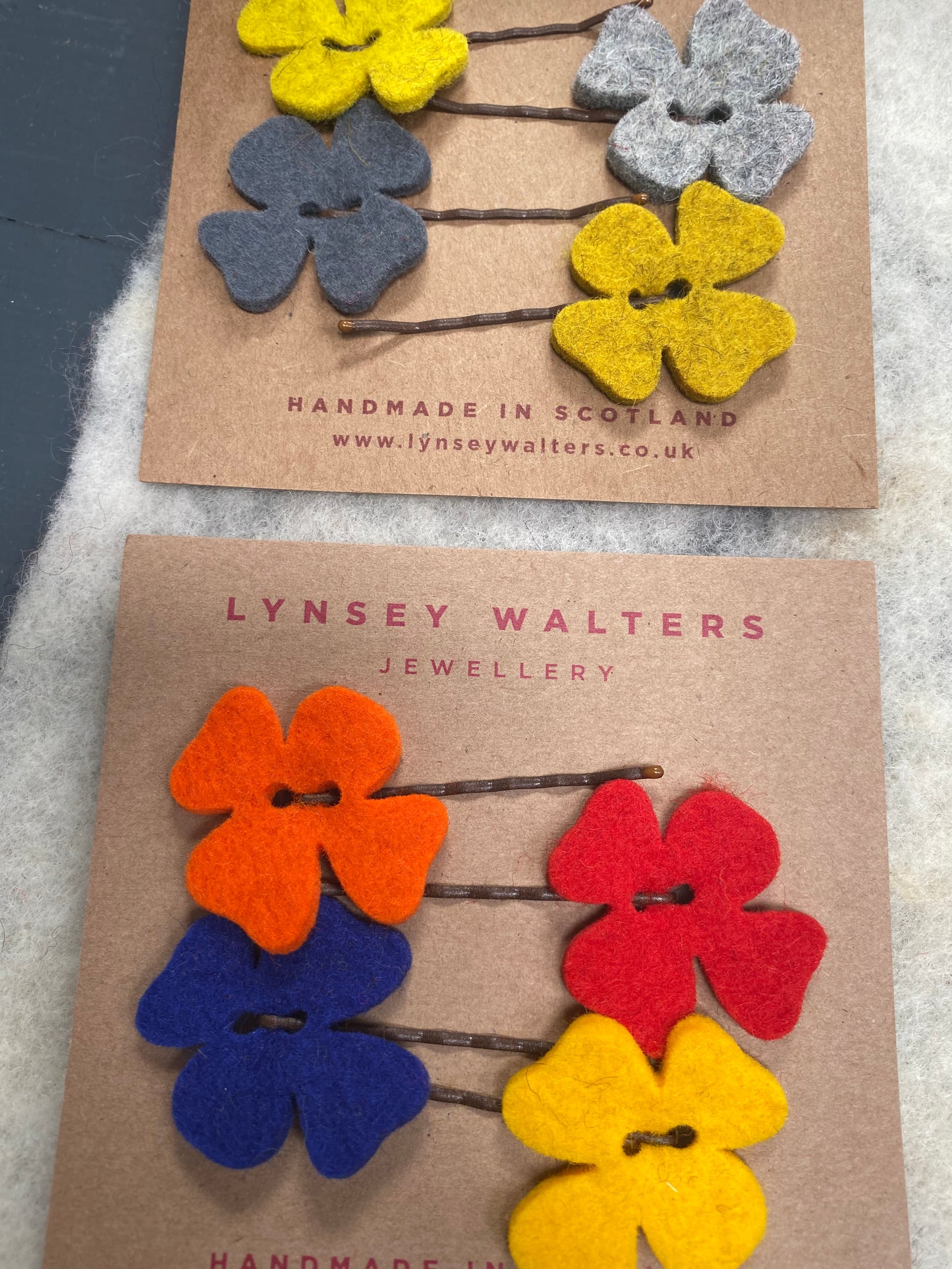 Felted Wool Jewelry