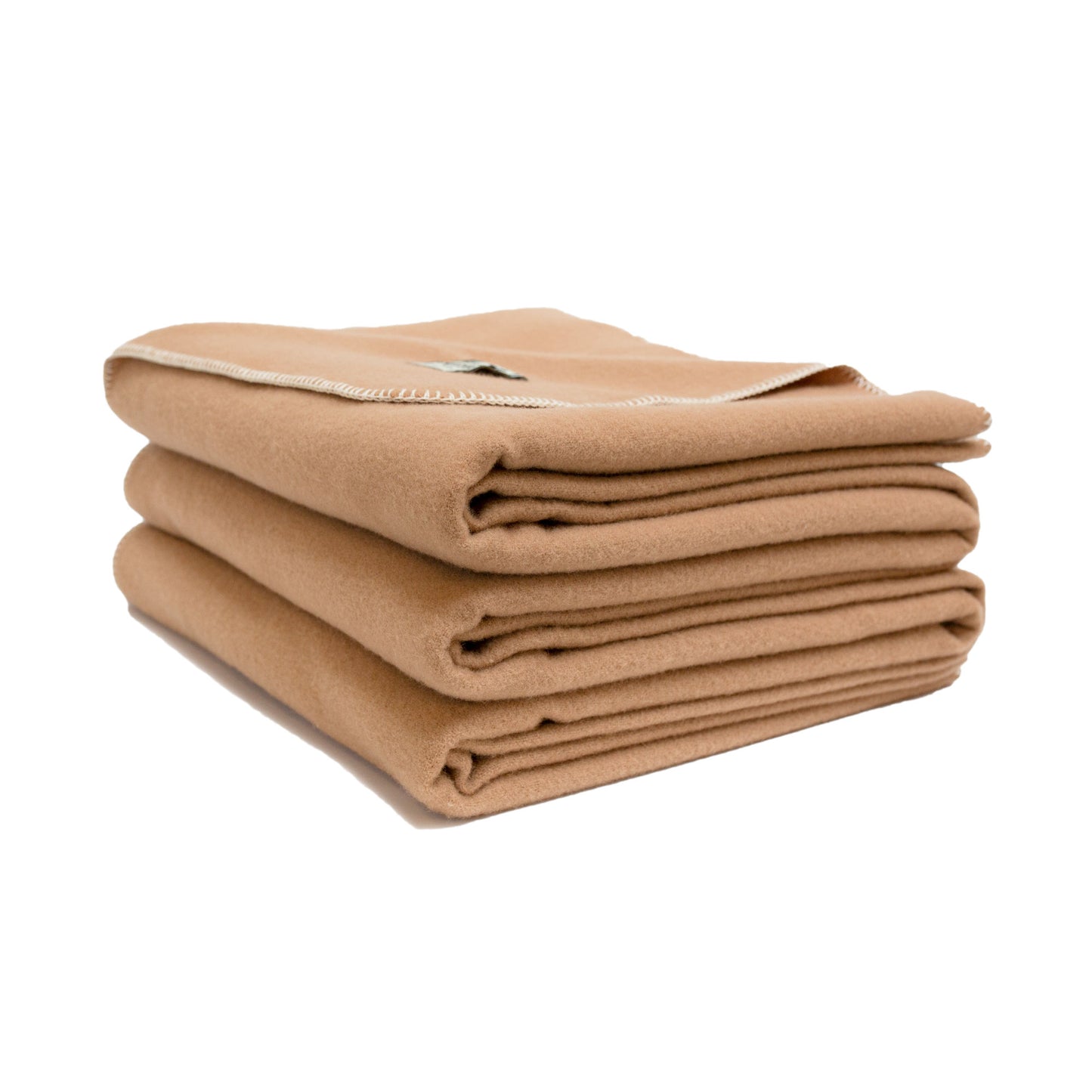 The JG Classic Blanket - 100% Merino in Camel