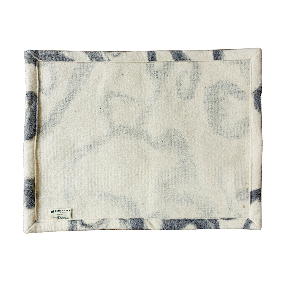 Wool Cat Mat - Grey Tabby