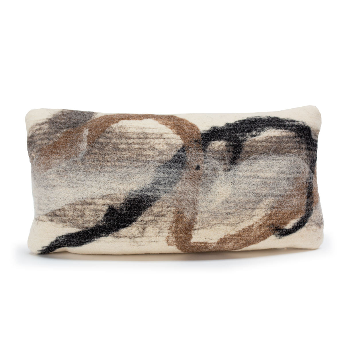 Tahoe Lumbar Pillow - Felted Wool