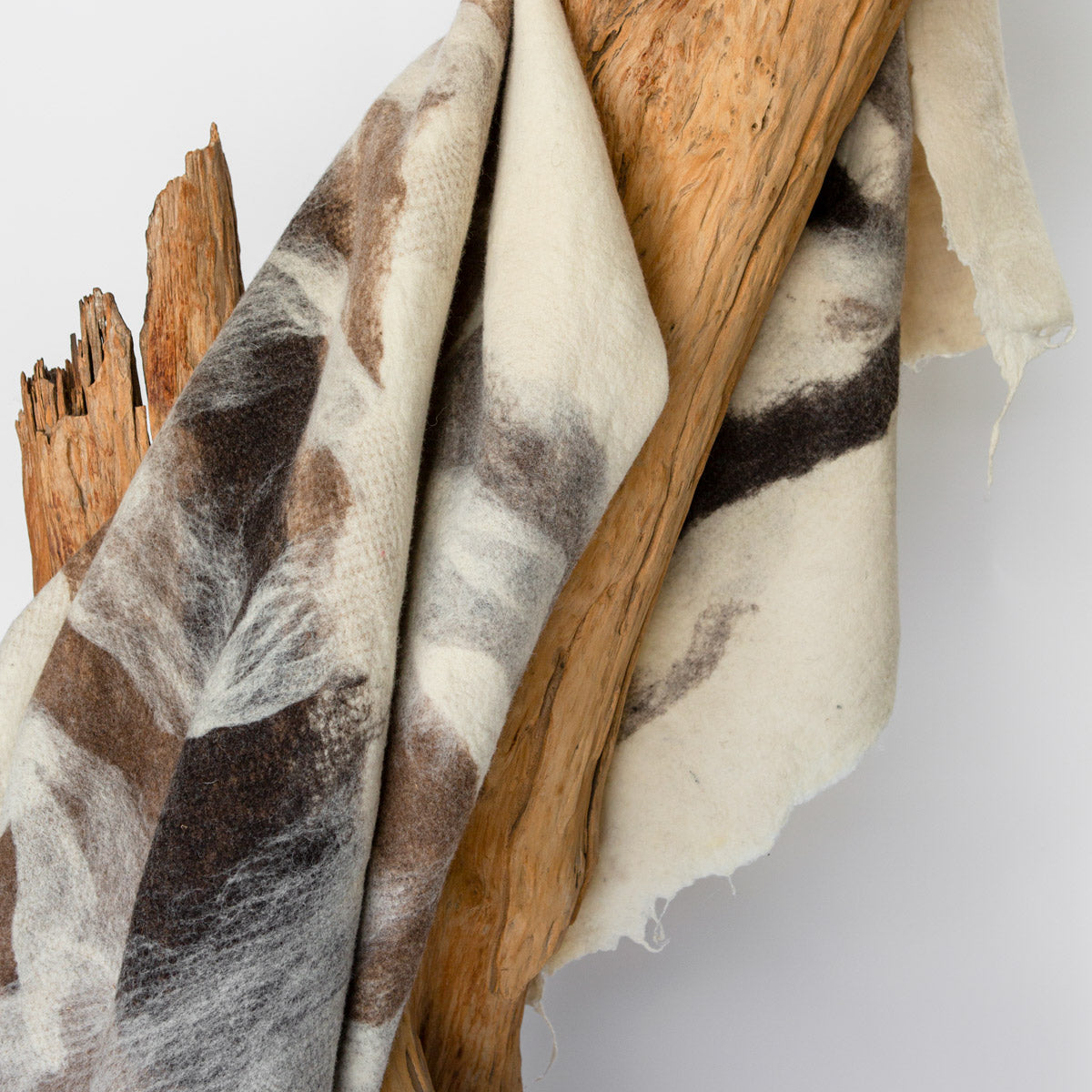 Tahoe Throw - Felted Wool - Reversible