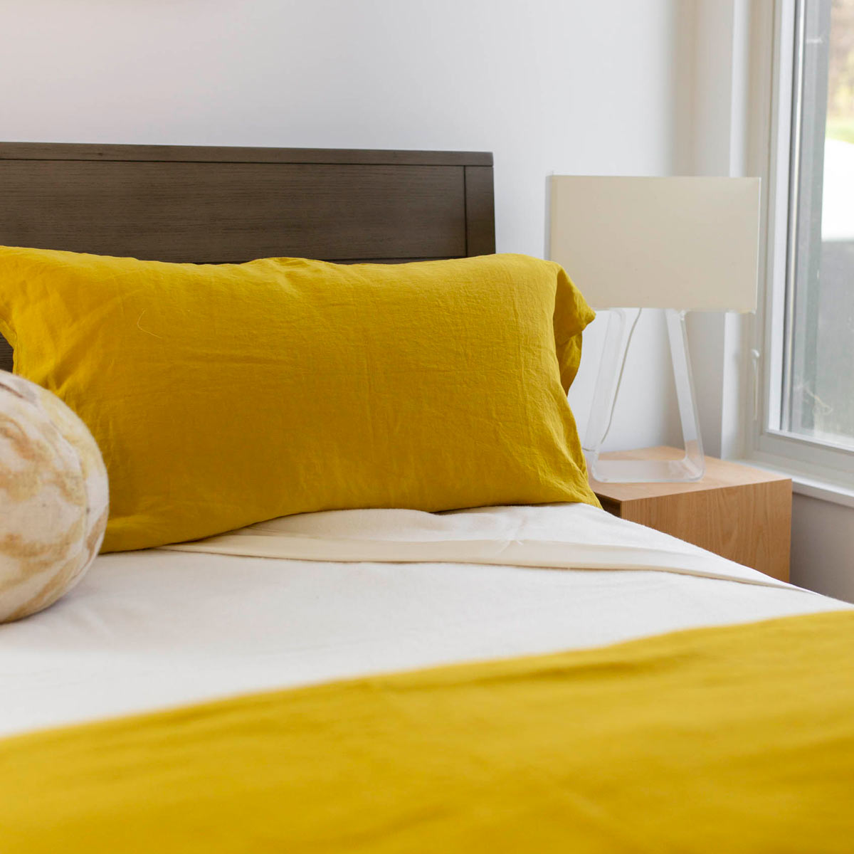 Ashley Linen Duvet Cover - Solid