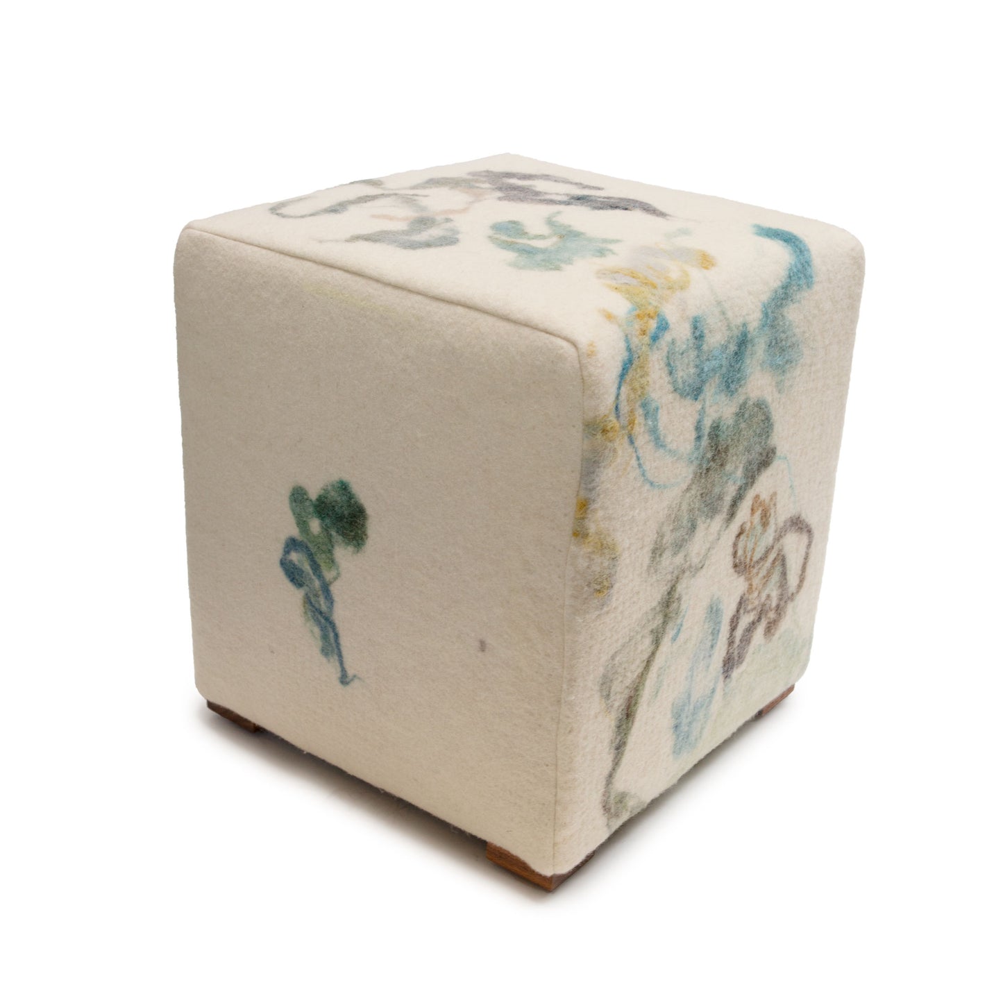 Botanical Sheep Cube - Felted Wool