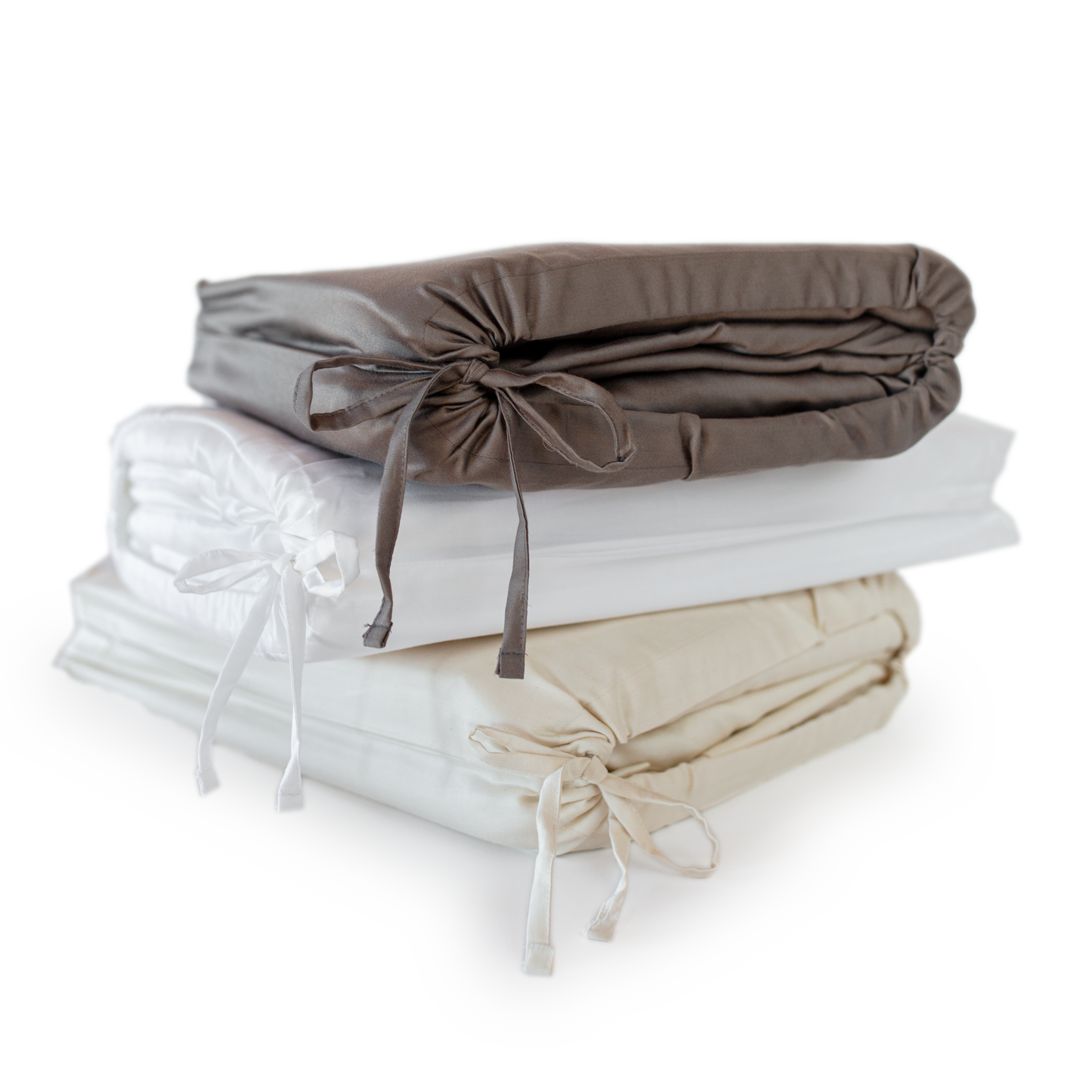 400 Thread Count Sateen Sheet Set - Organic Cotton - Natural