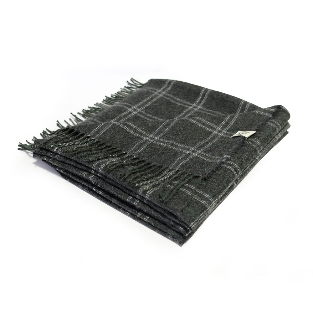 Baby Alpaca Throw - Woods