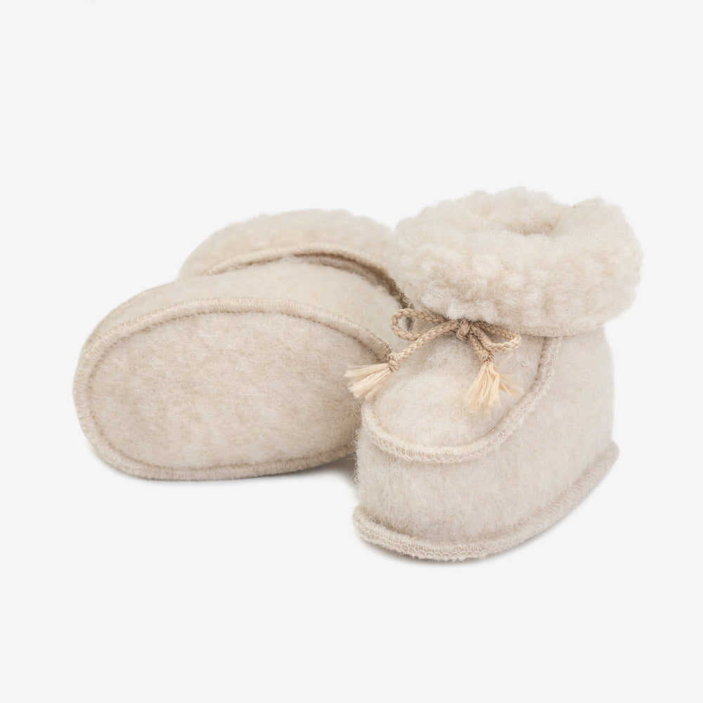 Wool Baby Booties