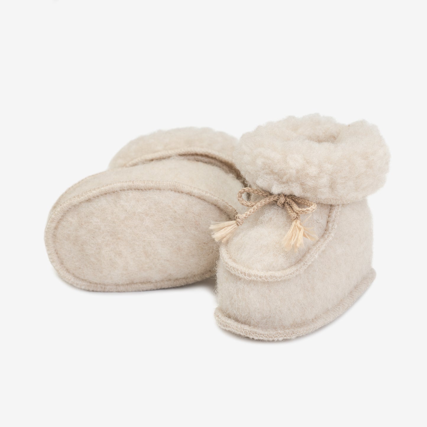 Wool Baby Booties