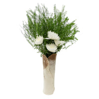 Felted Wool Flower Vase