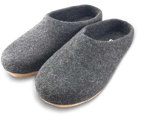 
                      
                        Men's Wool Slippers Made In Kyrgyzstan
                      
                    