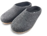 Men's Wool Slippers Made In Kyrgyzstan