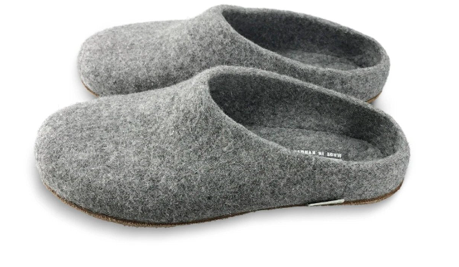 Women's Wool Slippers Made In Kyrgyzstan