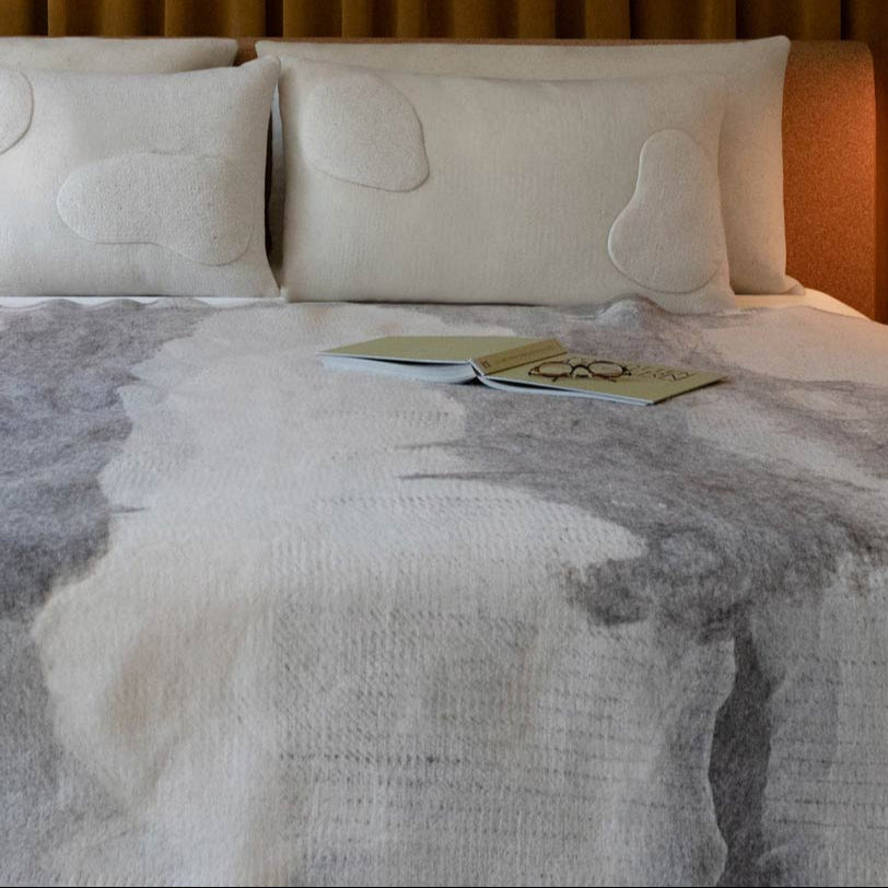 FELTED WOOL THROWS