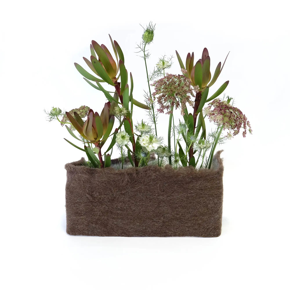 West County Wool Flower Vase