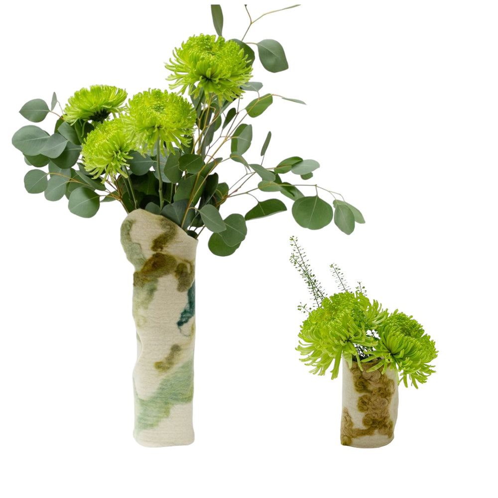 
                      
                        Grey Wool Flower Vase
                      
                    