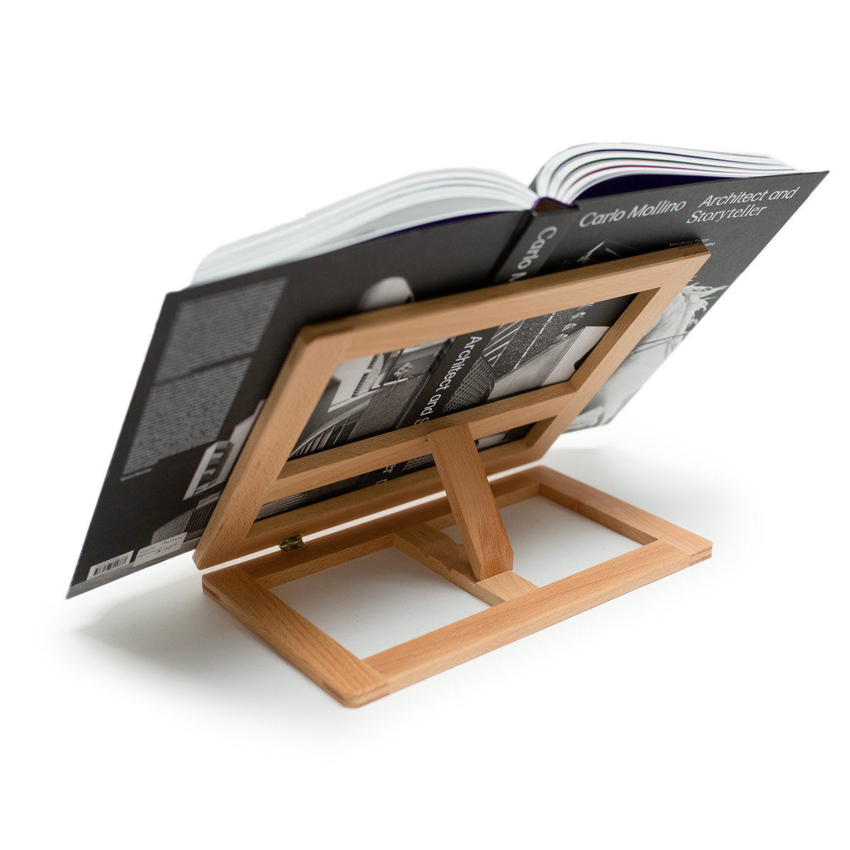 Wood Book Display Stand