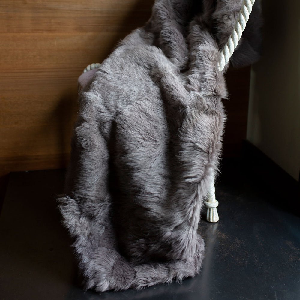 
                      
                        Toscana Fur Throw - Unlined - Plum Grey
                      
                    