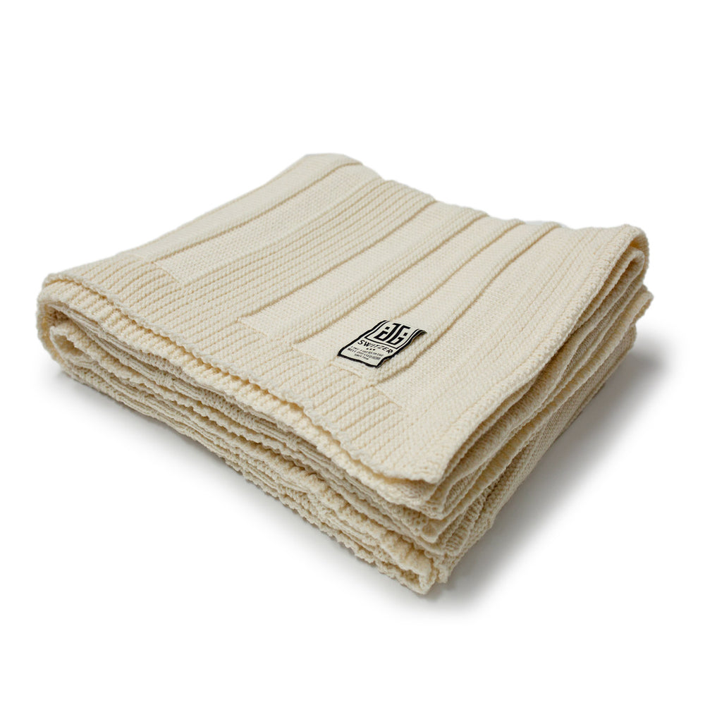 
                      
                        Merino Wool Cable Knit All Year 'Round Throw
                      
                    