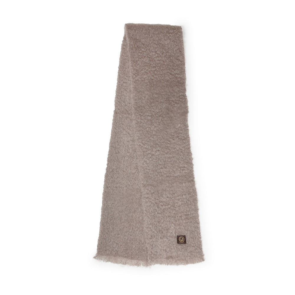 Mohair Scarf Solid - Taupe