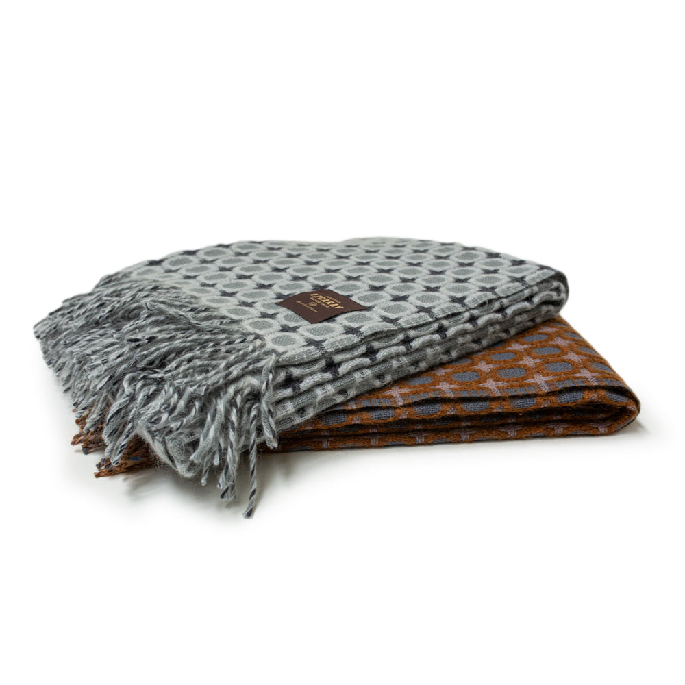 
                      
                        Picasso Mohair Throw - Brown & Blue
                      
                    