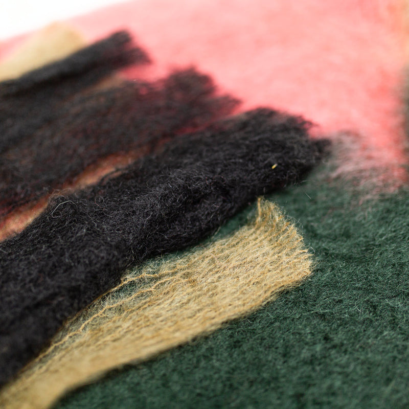 Mantas Ezcaray Mohair Scarf - Color Block