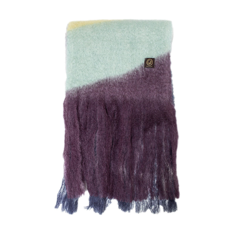 Mantas Ezcaray Mohair Scarf - Color Block