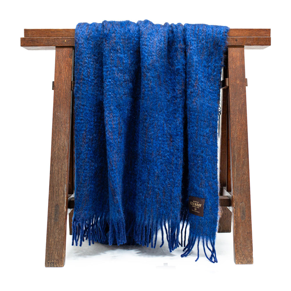 
                      
                        Spanish Mohair Diana Throw in Lake Blue
                      
                    