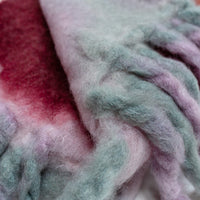 Mantas Ezcaray Mohair Oversized Throw - Tie-Dye