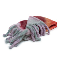 Mantas Ezcaray Mohair Oversized Throw - Tie-Dye