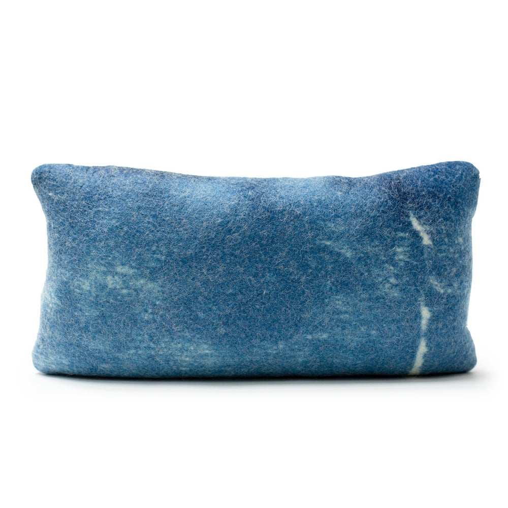 
                      
                        Indigo Plant-Dyed Wool Pillow
                      
                    