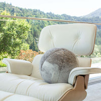 Wool Snowball Pillow