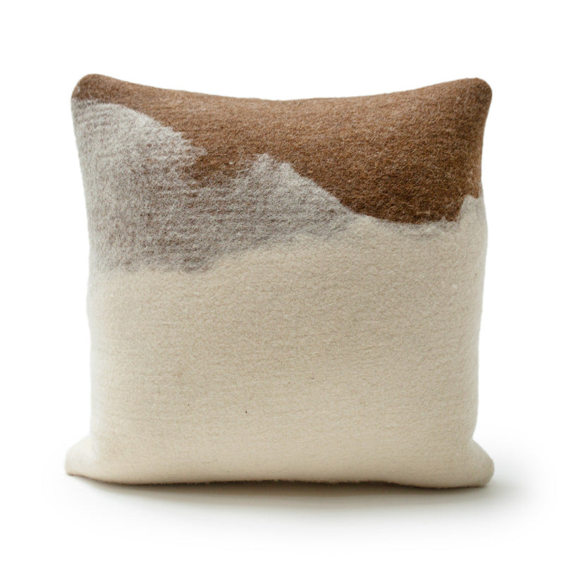 Sand Dunes Wool Pillow