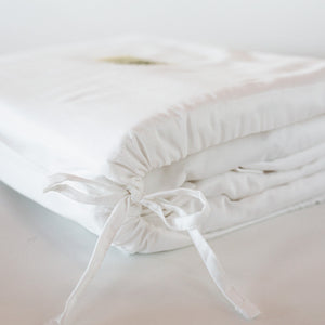 Organic Cotton 400 Thread Count Sateen Pillowcase Pair